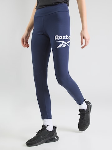 Reebok Skinny Παντελόνι φόρμας 'WILLOW' σε μπλε: μπροστά