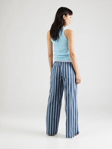 Motel Wide Leg Hose 'Lirura' in Blau