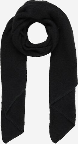 ABOUT YOU Scarf in Black: front