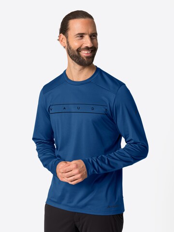 VAUDE Functioneel shirt 'Qimsa' in Blauw: voorkant