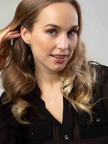 Lucardi Ohrringe 'Klassisch' in Gold