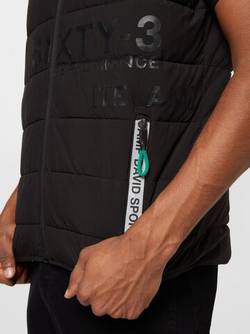 CAMP DAVID Vest in Black