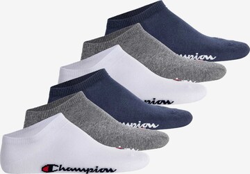 Champion Authentic Athletic Apparel Socks in Blue: front