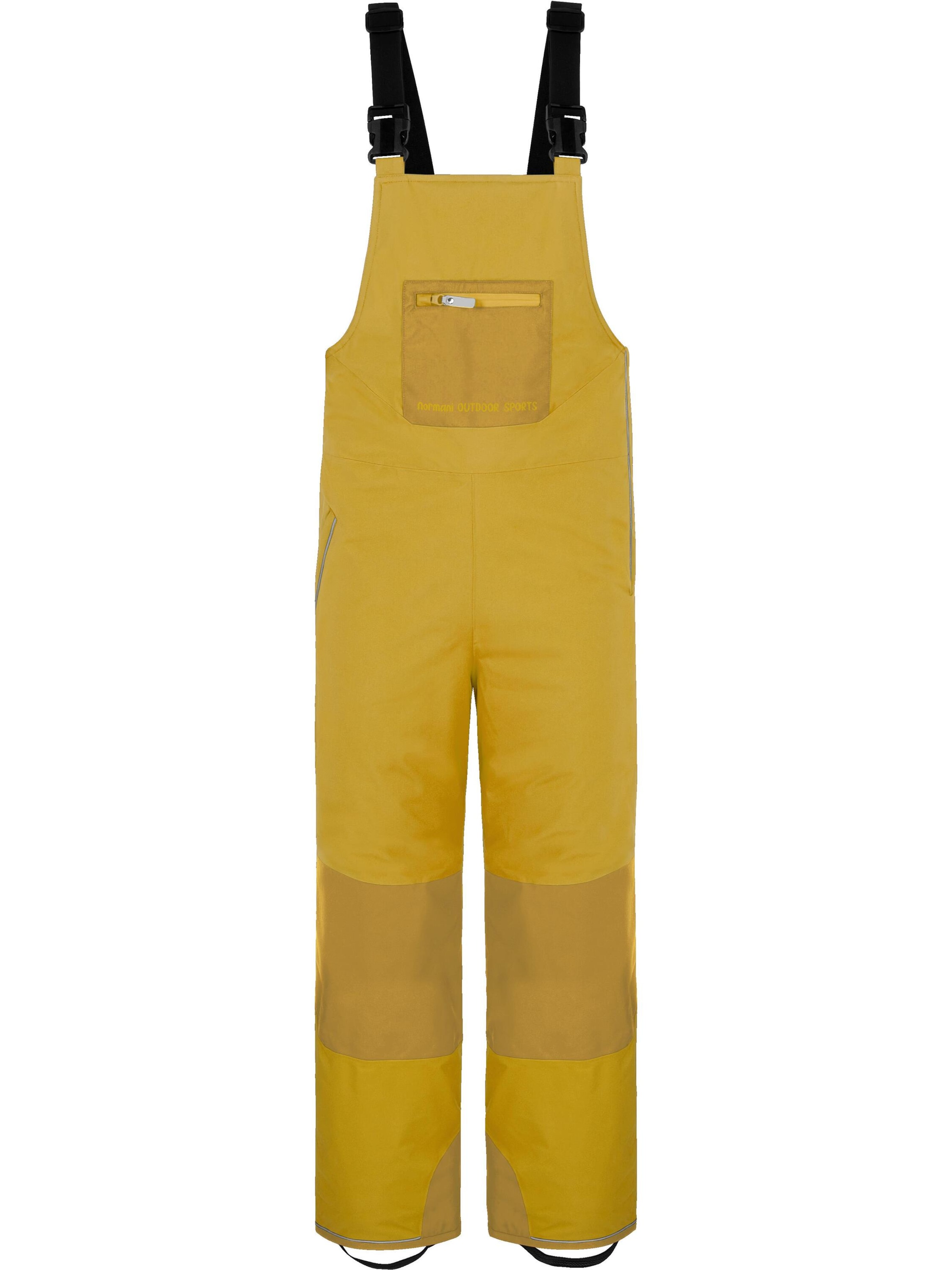 normani Regular Funktionshose 'Paulatuk' in Gelb: Vorderseite