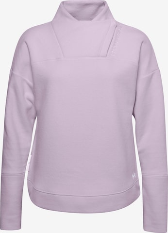 UNDER ARMOUR Athletic Sweatshirt 'Recover' in Purple: front