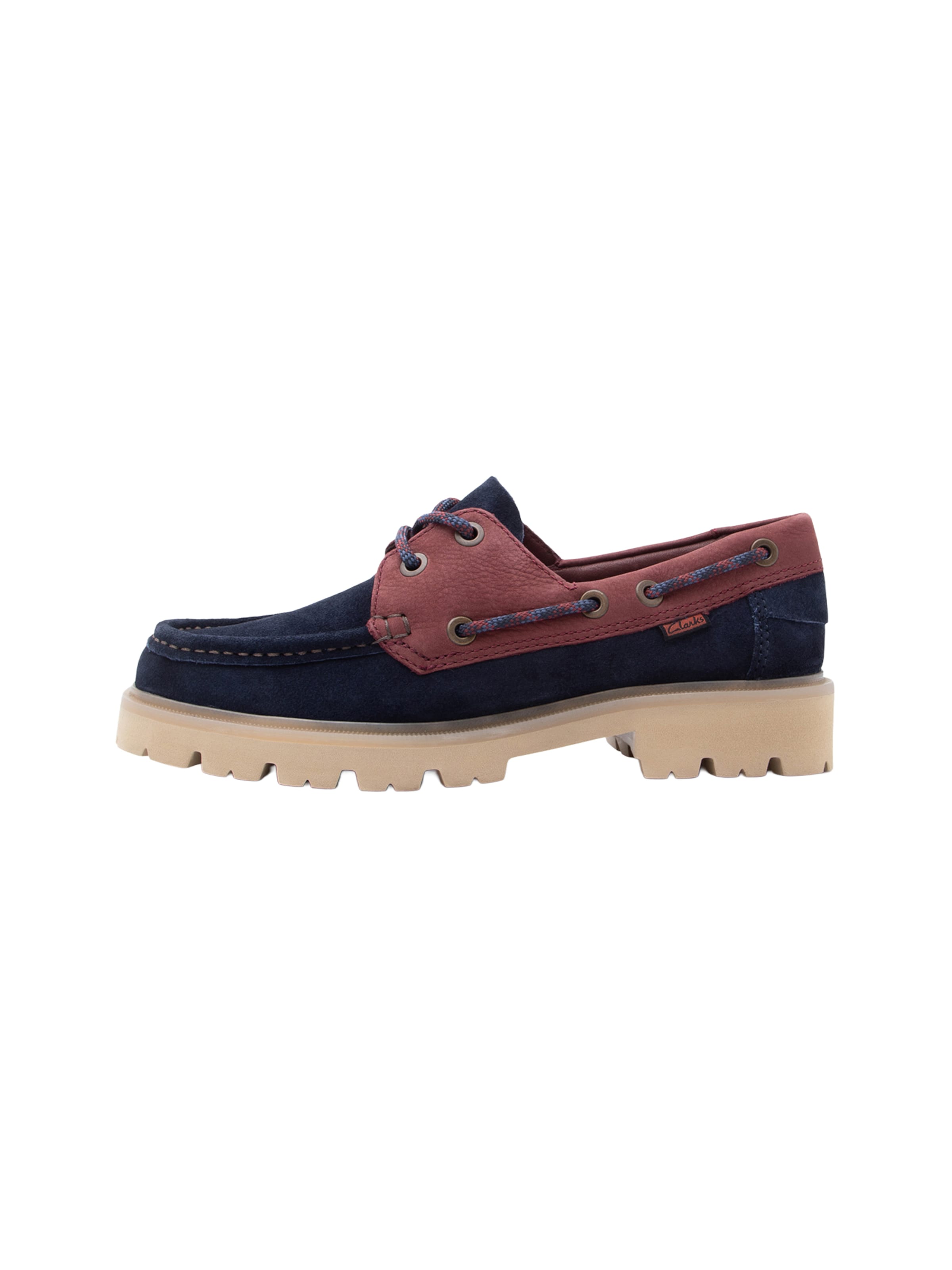 CLARKS Mokaszin 'Cleyhill' - kék: elől