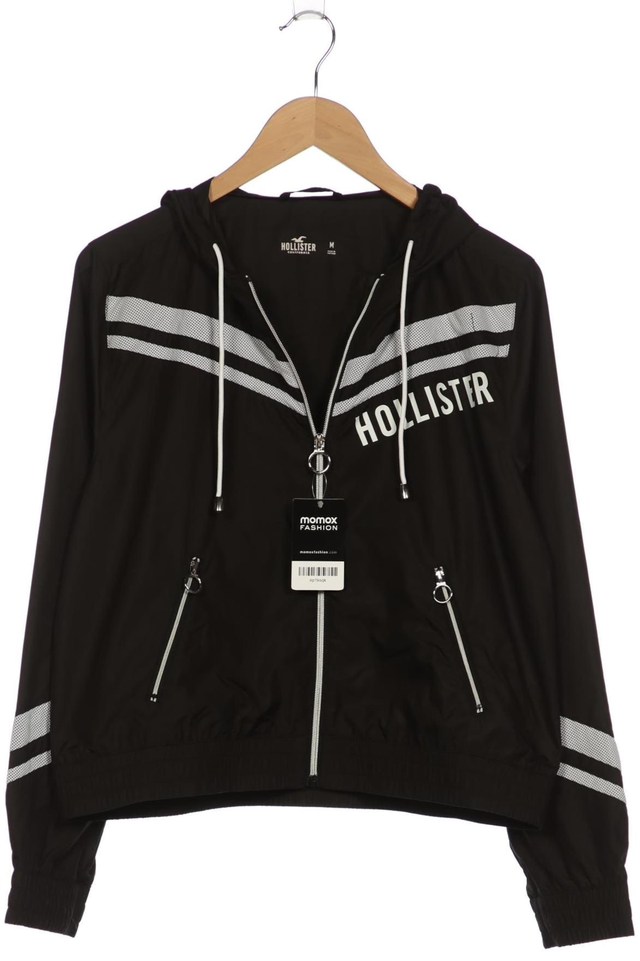 HOLLISTER Jacket & Coat in M in Black: front