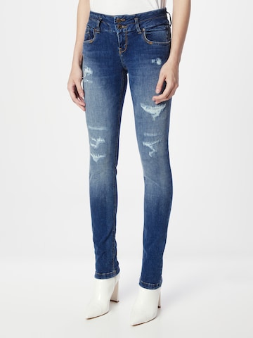 Slimfit Jeans 'Zena' de la LTB pe albastru: față