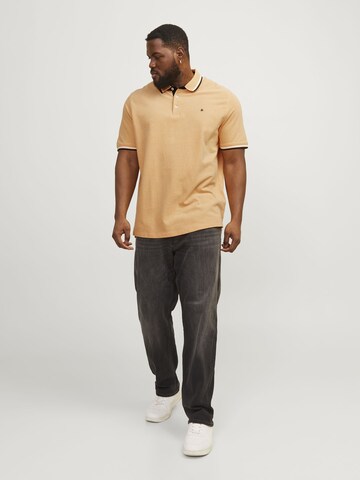 Jack & Jones Plus Shirt in Beige