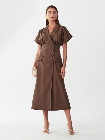Willa Kleid 'Elise' in Braun