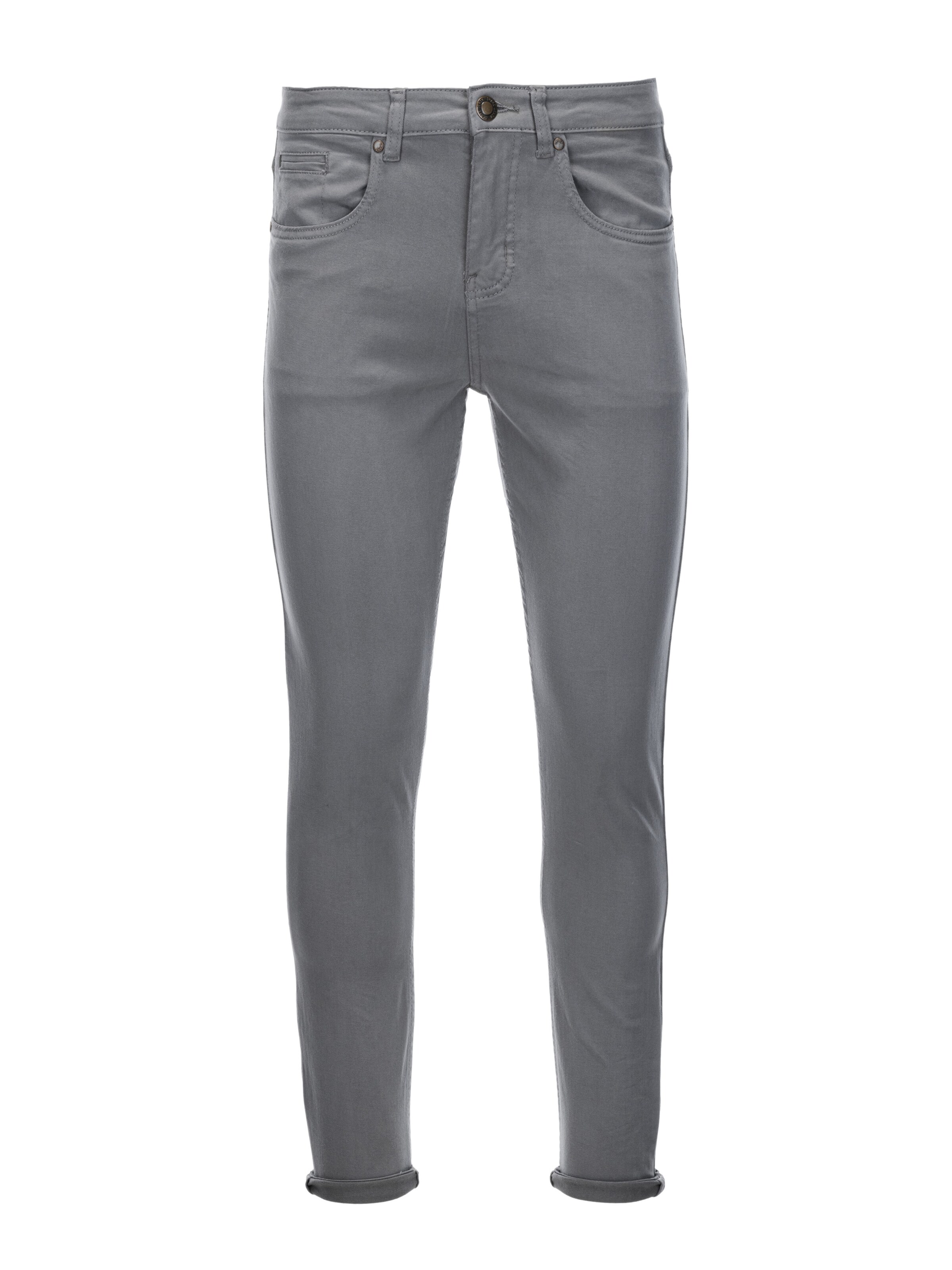 Pantalon chino 'P1059' Ombre en gris : devant