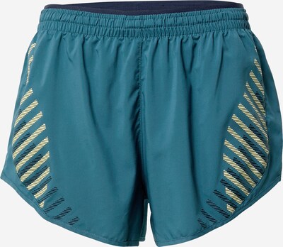 Pantaloni sport 'Tempo Luxe' NIKE pe galben / verde petrol / negru, Vizualizare produs