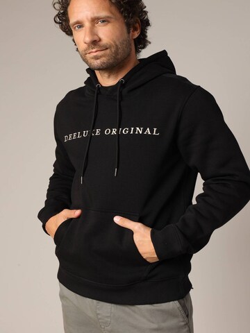 Deeluxe Sweatshirt 'Ben' in Zwart: voorkant