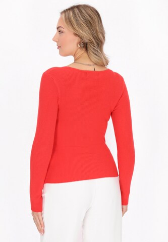 faina Trui 'Comfortable' in Rood