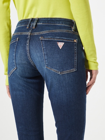 GUESS Skinny Jeans 'ANNETTE' in Blau