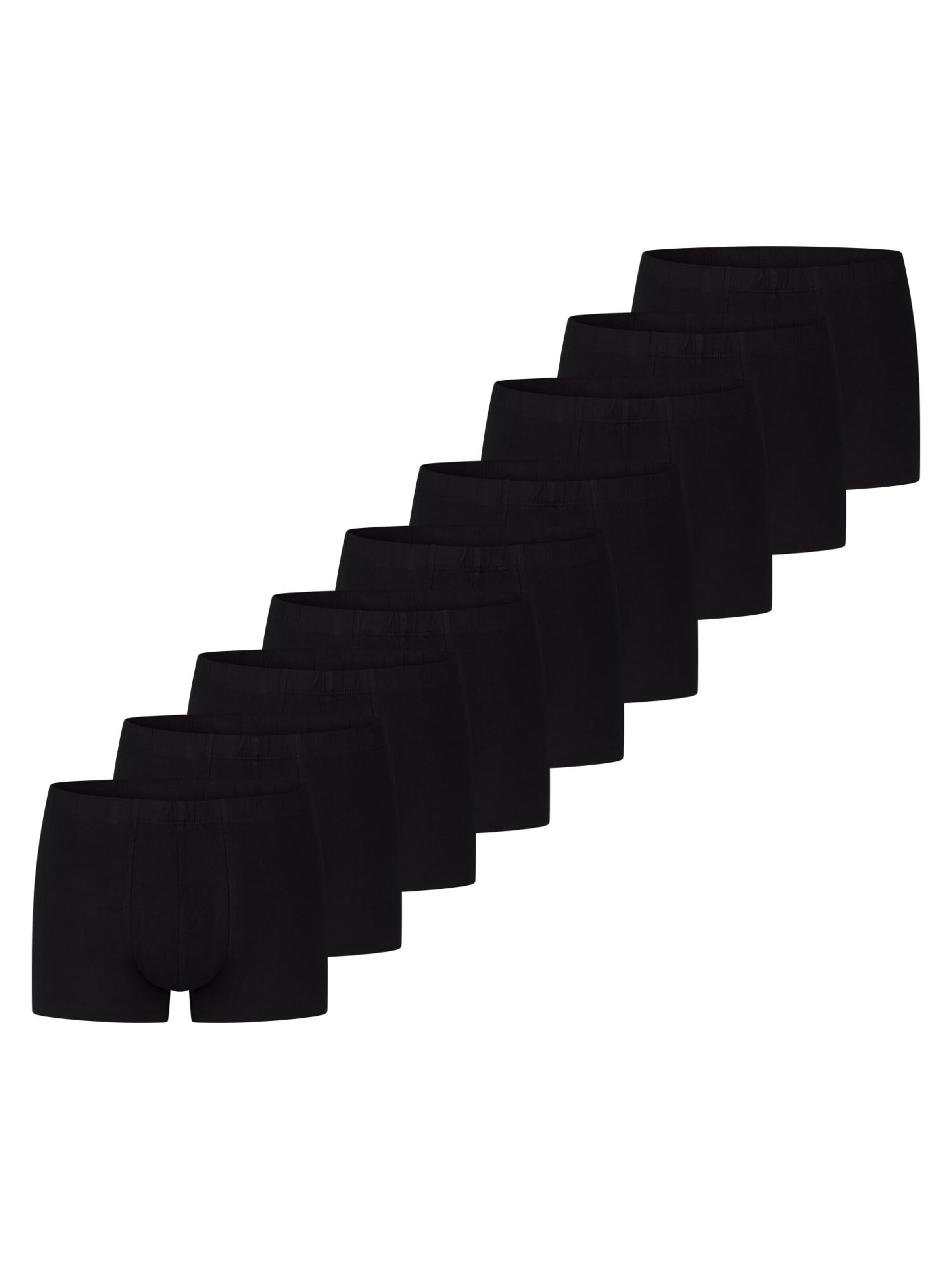 uncover by SCHIESSER Boxer shorts 'Basic' in Black: front