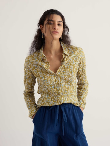 Seasalt Cornwall Bluse 'Larissa' in Gelb: Vorderseite