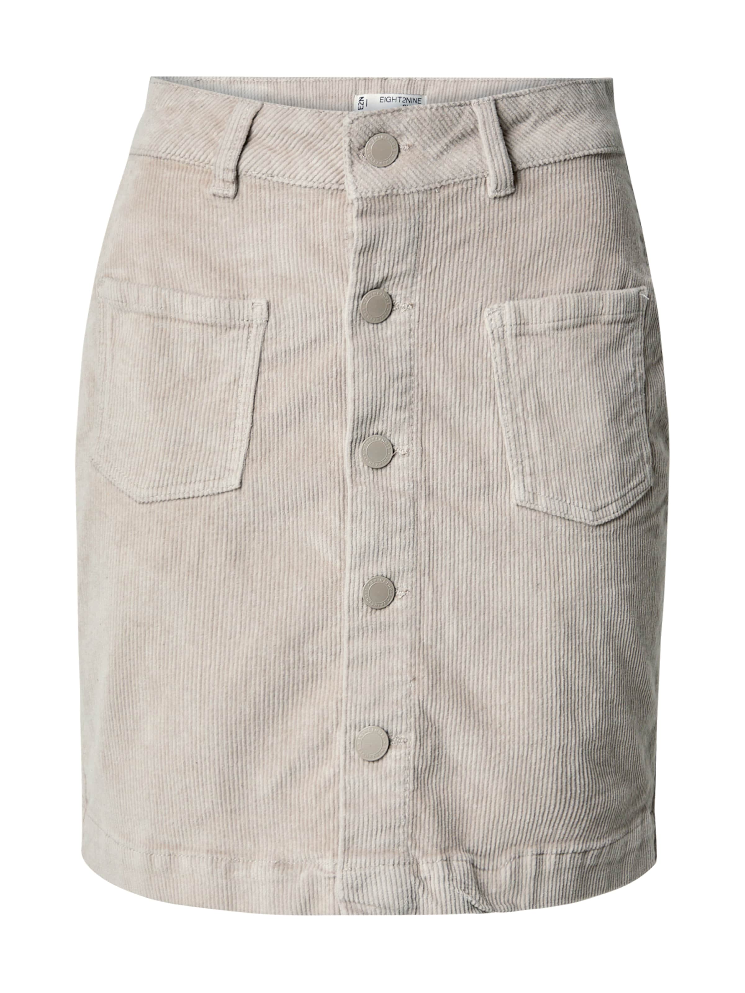 Eight2Nine Skirt in Beige: front