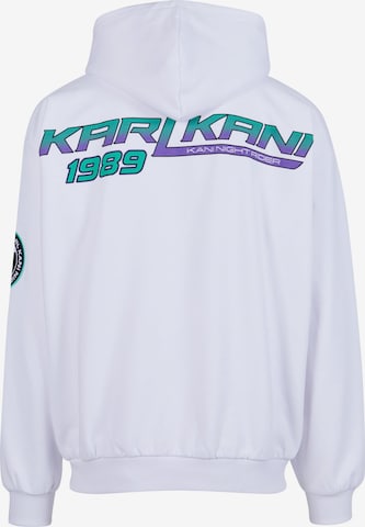 Veste de survêtement Karl Kani en blanc