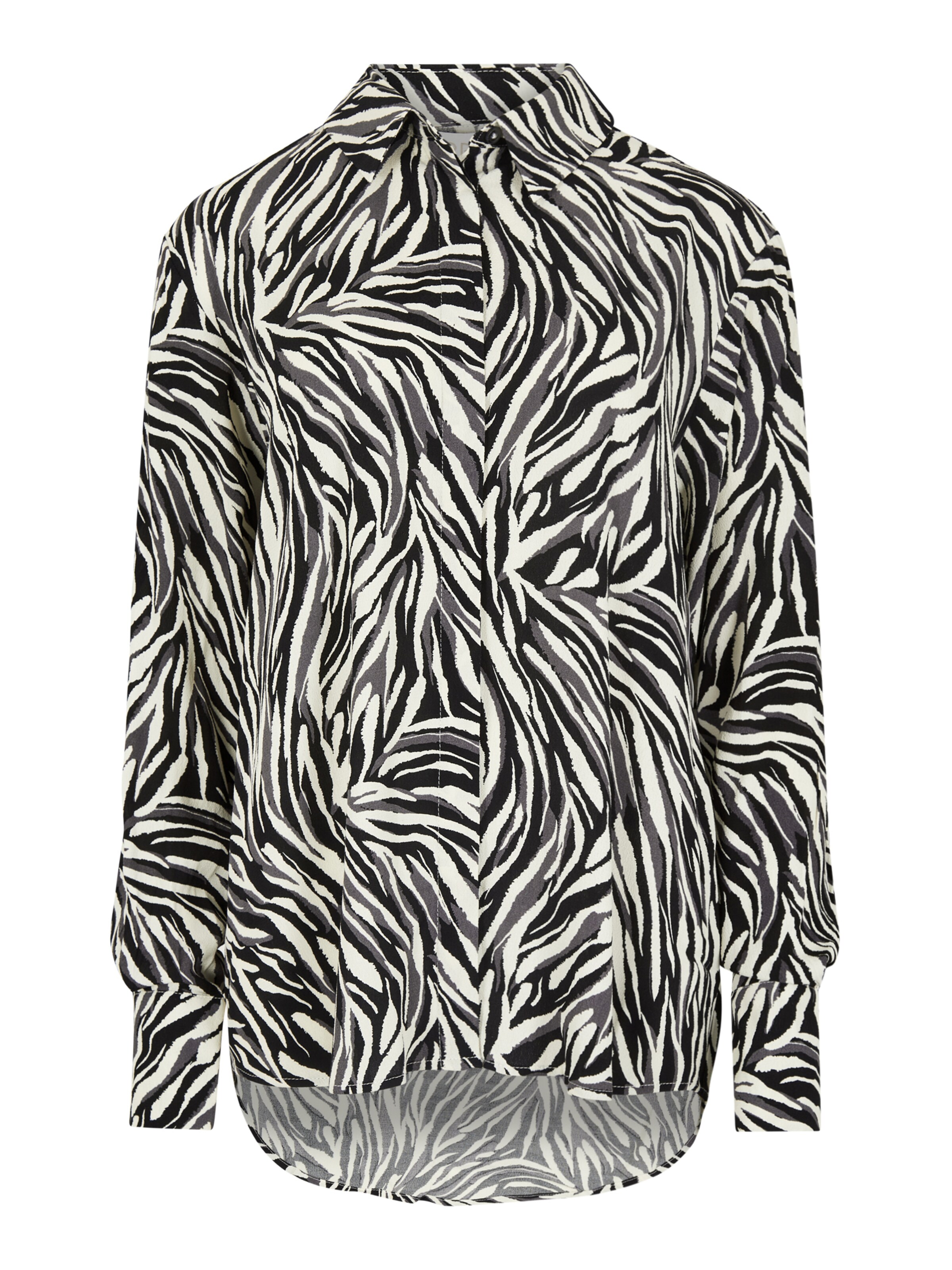 Apricot Blouse &#x27; &#x27; in Grijs: voorkant