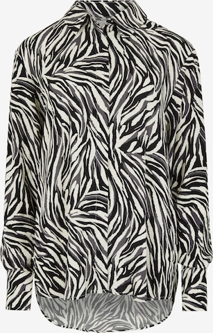 Apricot Blouse ' ' in Grijs: voorkant