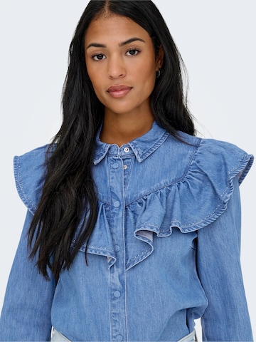 ONLY Blúzka 'ONLINDIGO' - Modrá