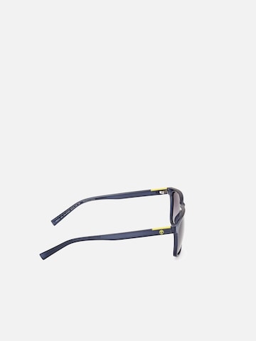 TIMBERLAND Zonnebril 'Timberland TB9312 Matte dark red 59/15/145 MAN Sunglasses' in Blauw