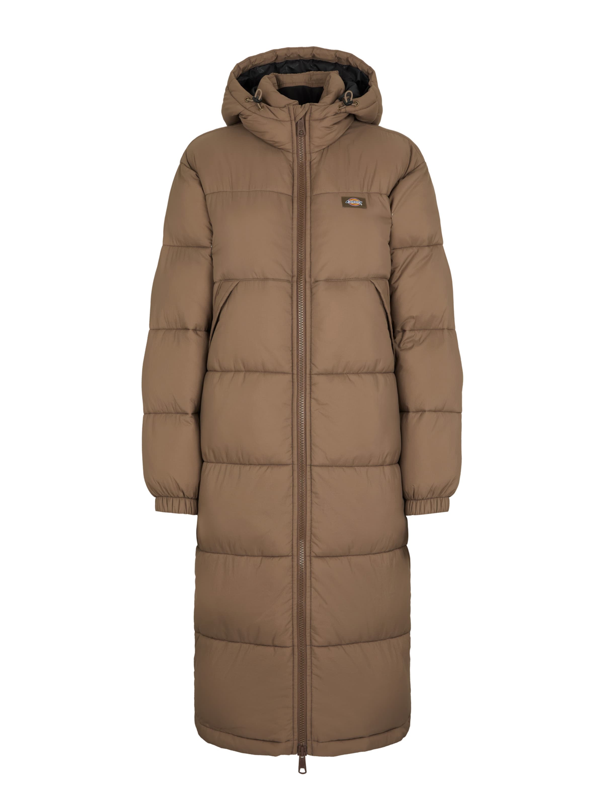 DICKIES Zimski plašč 'ALATNA ' | rjava barva: sprednja stran