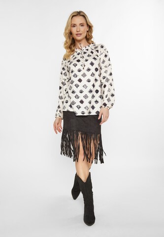 usha FESTIVAL - Blusa em bege