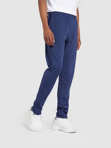 K-Swiss Performance Slimfit Športne hlače 'HYPERCOURT 6' | modra barva: sprednja stran