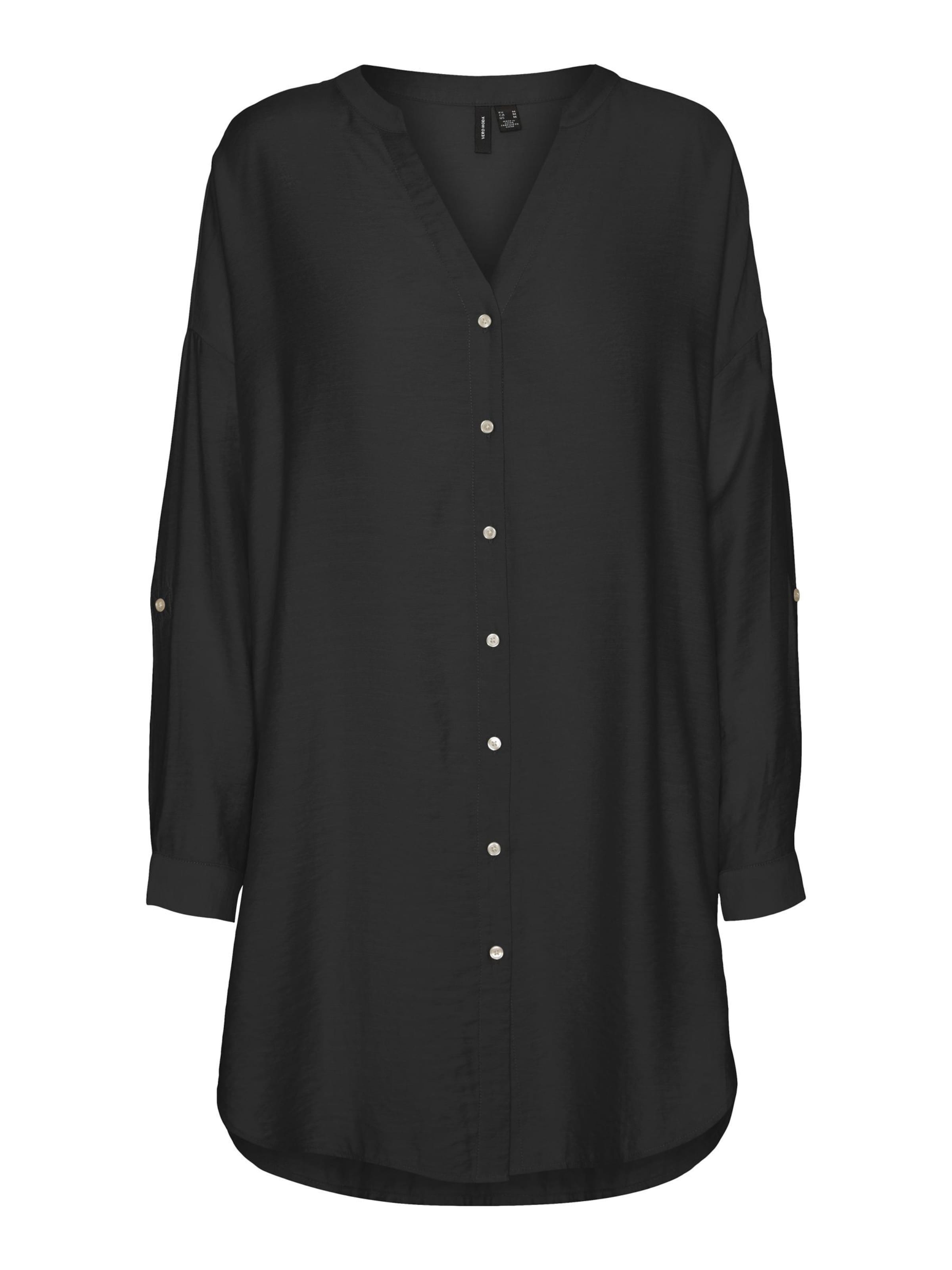 VERO MODA Blouse in Zwart: voorkant