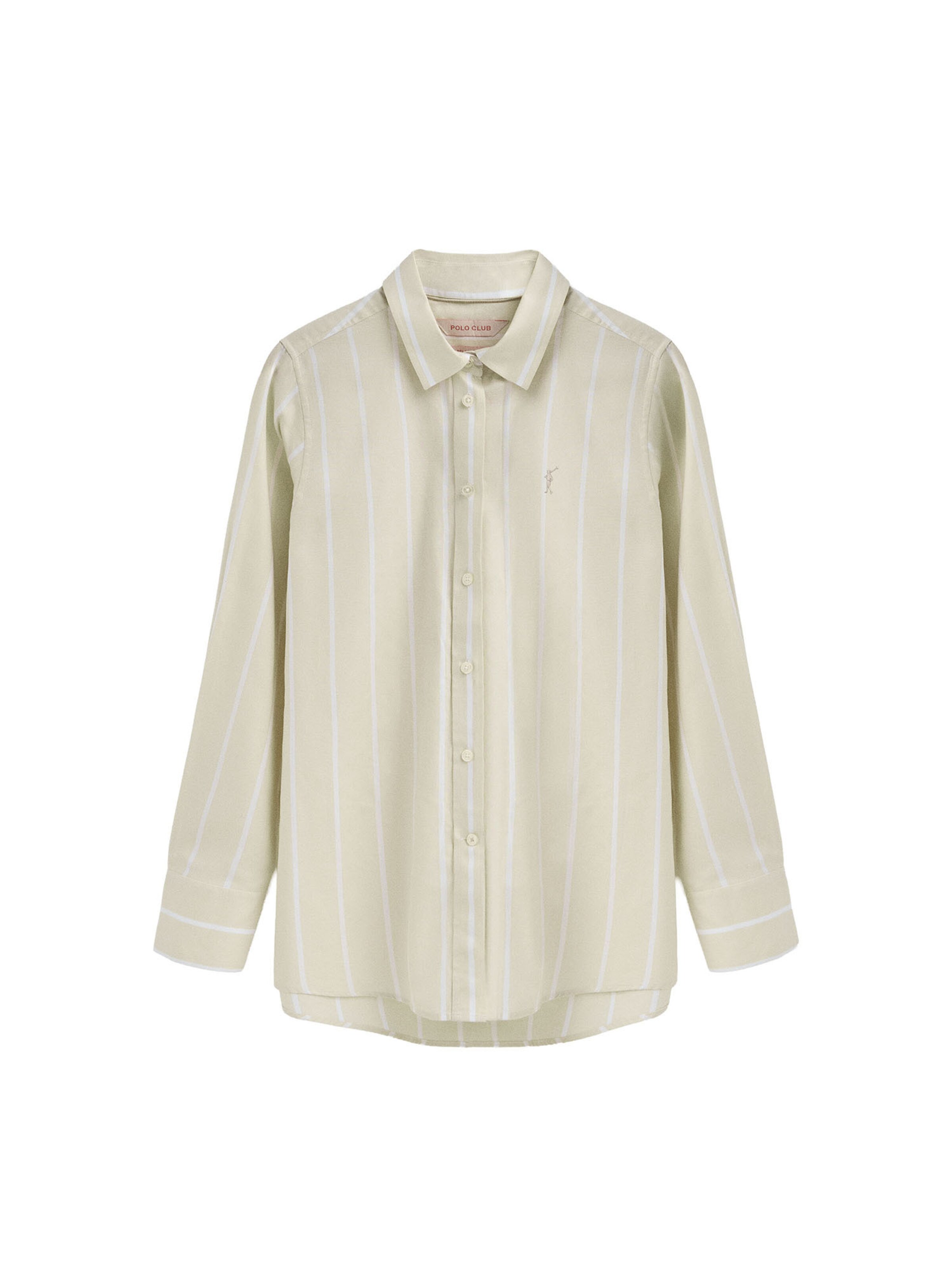 Polo Club Blouse in Beige: front
