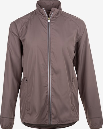 ENDURANCE Sportjacke 'Shela' in Braun: Vorderseite