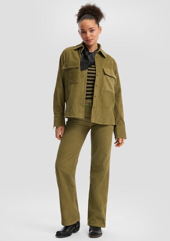 QS Bluse in Grün