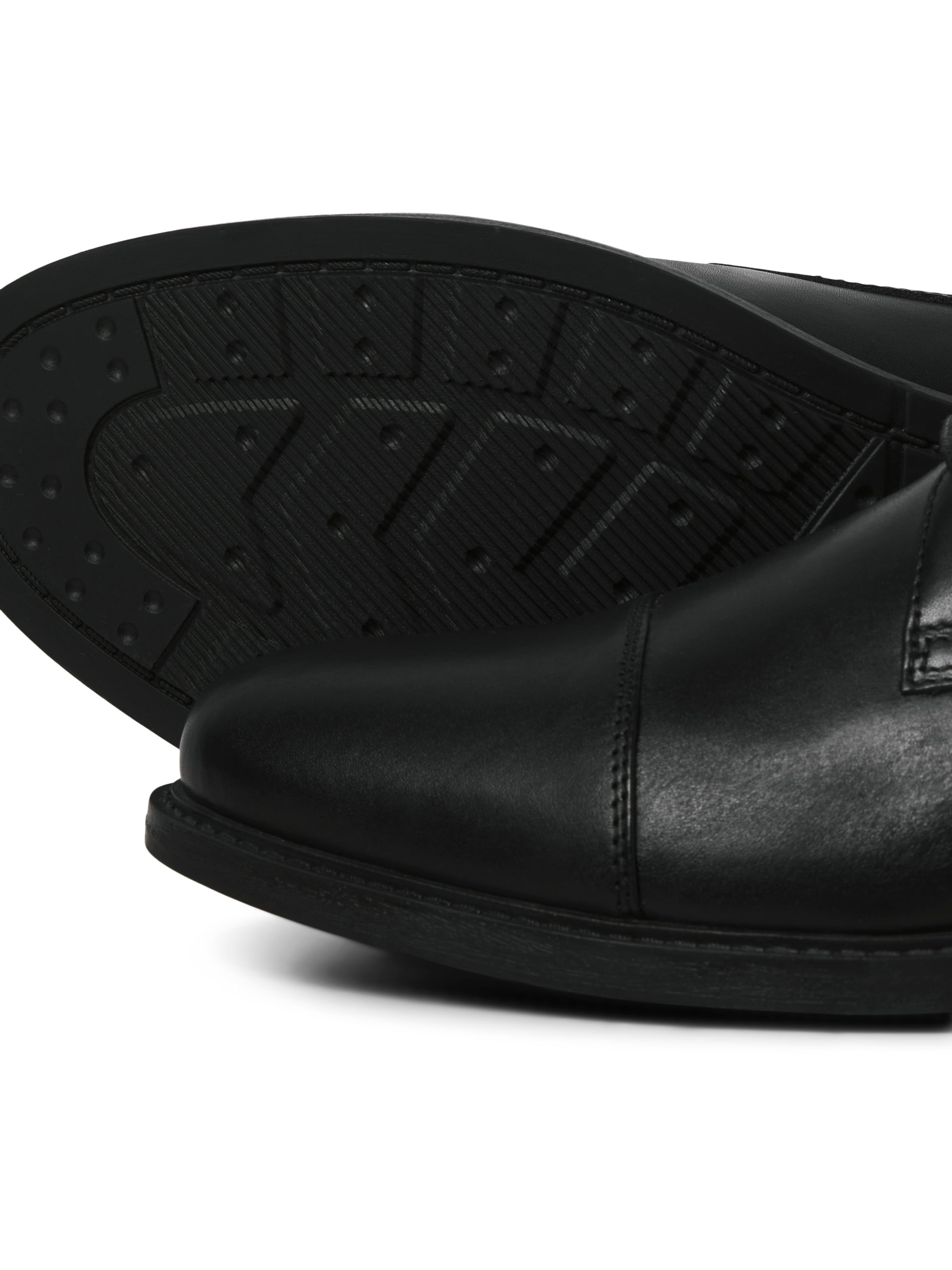 JACK & JONES Δετό παπούτσι 'JFWOSLO' σε μαύρο