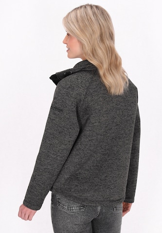Schmuddelwedda Fleece jas in Grijs