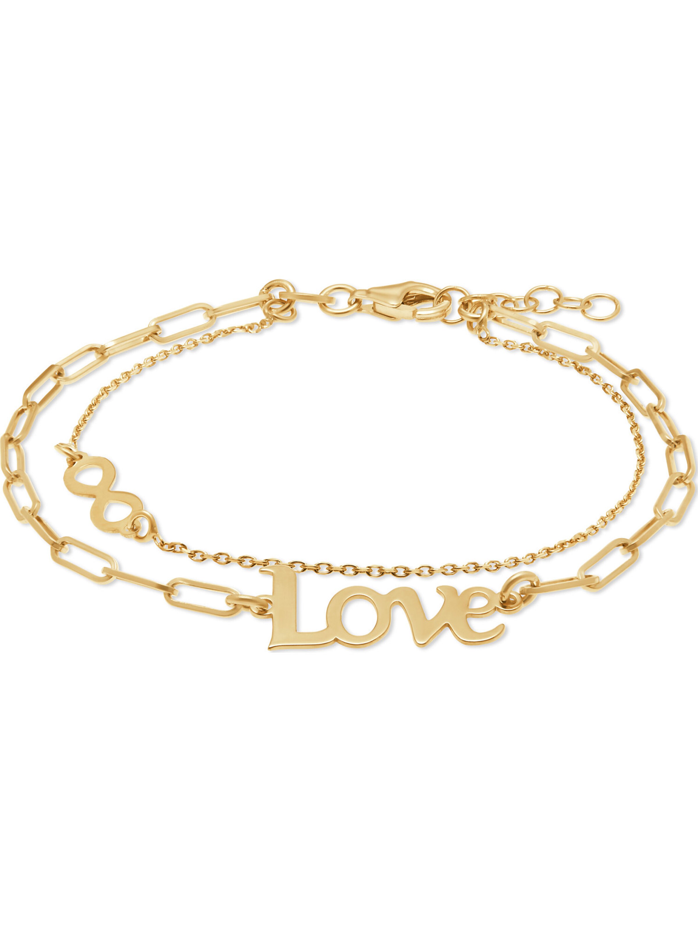 FAVS Armband in Gold: Vorderseite