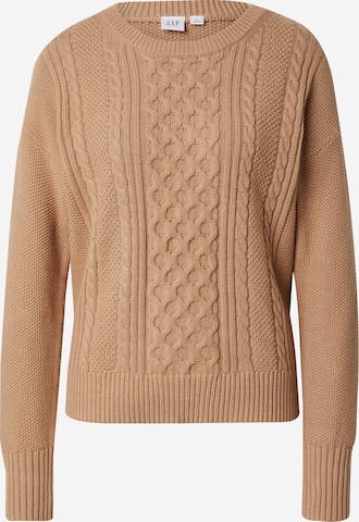 Pull-over GAP en beige : devant