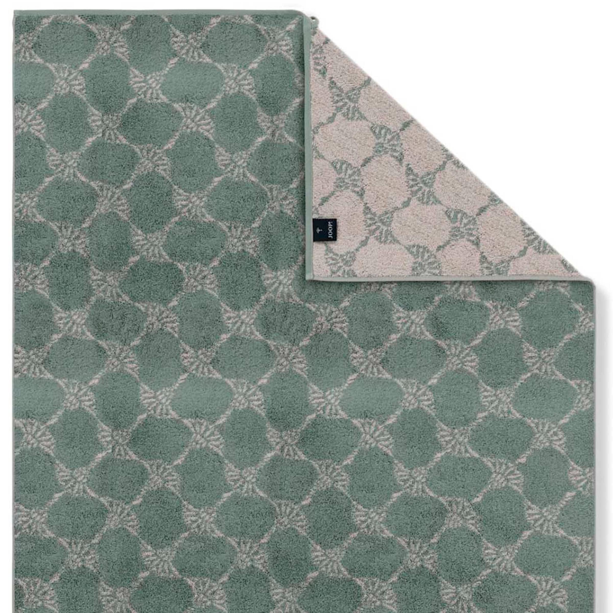 JOOP! Shower Towel 'Cornflower' in Green