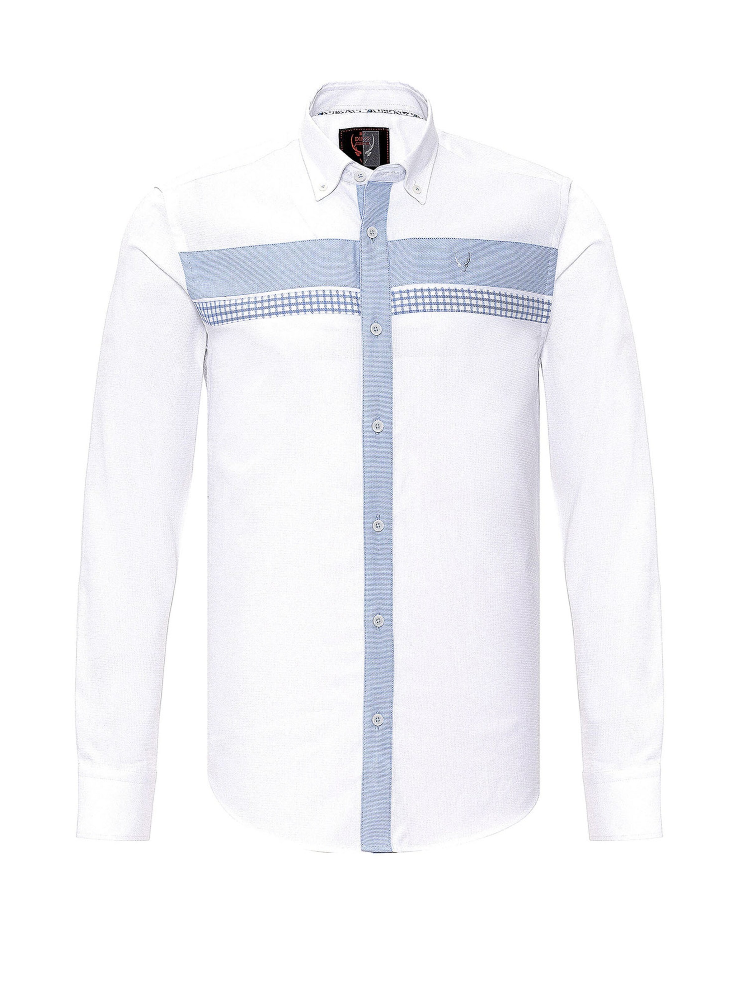 By Diess Collection Regular fit Skjorta i vit: framsida