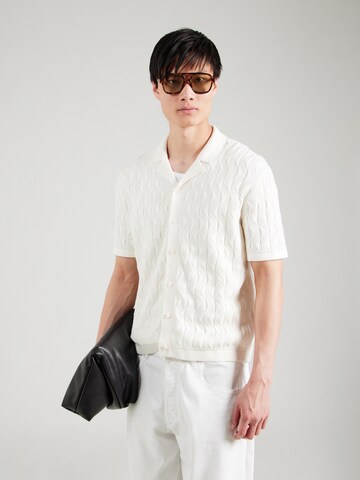 Abercrombie & Fitch Kofta i vit: framsida
