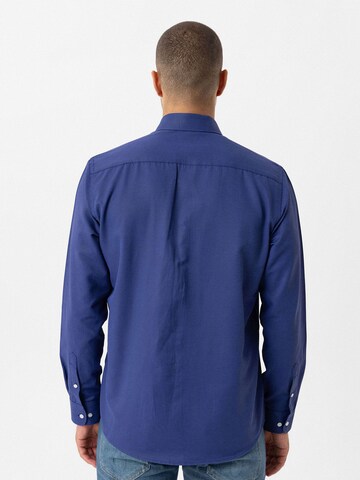 Williot - Ajuste regular Camisa 'Fernando' en azul