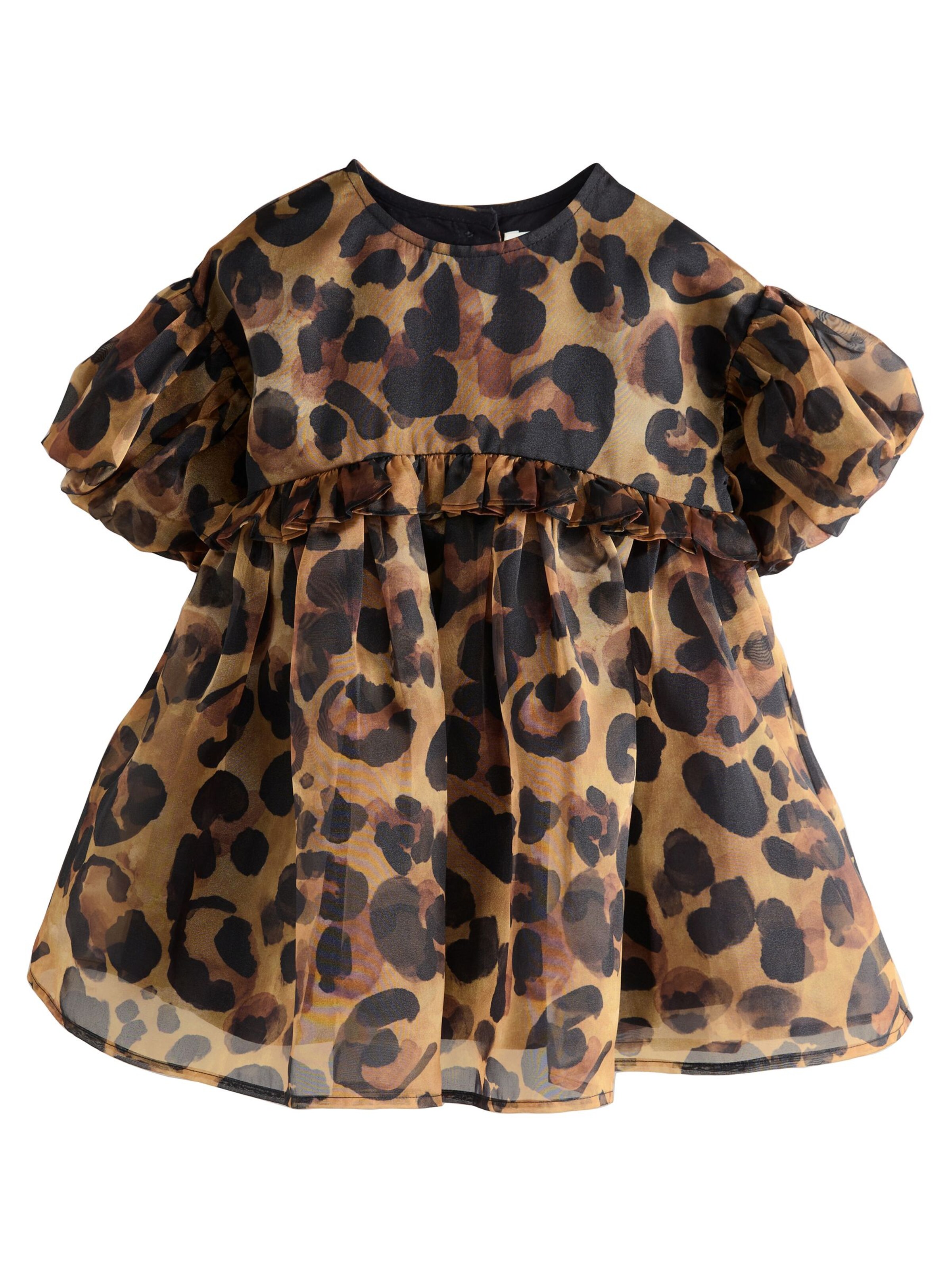 Next Šaty – hnědá: přední strana