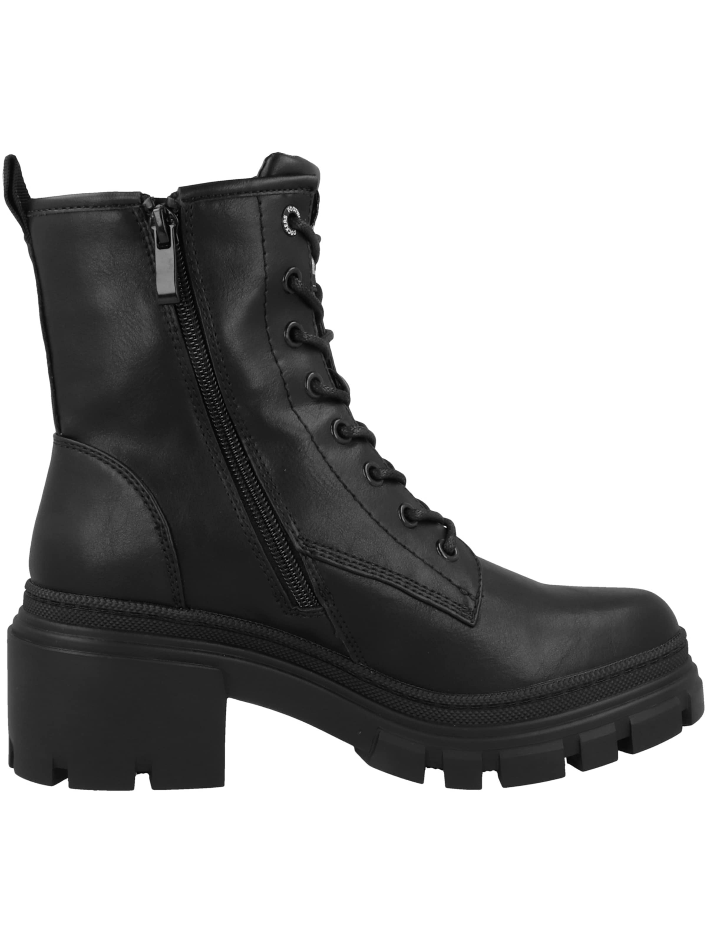 Dockers by Gerli Schnürstiefelette in Schwarz