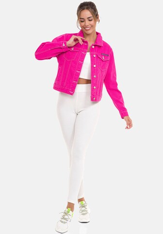 CIPO & BAXX Between-Season Jacket in Pink