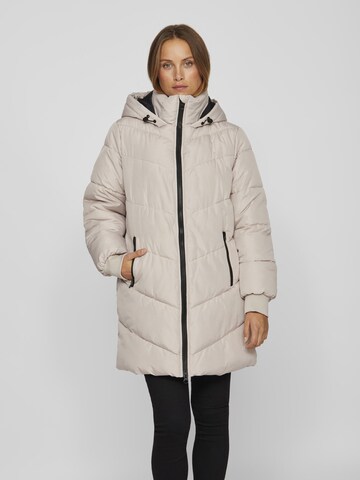 Manteau d’hiver VILA en beige : devant