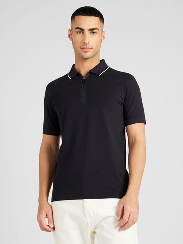 BOSS Green - Camiseta 'Philix' en negro: frente