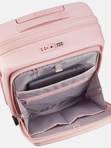 Roncato Trolley 'RONCATO TROLLEY CABINA 4R 55/23CM EXP. ARCADE DLX Valigie e Trolley' in Pink