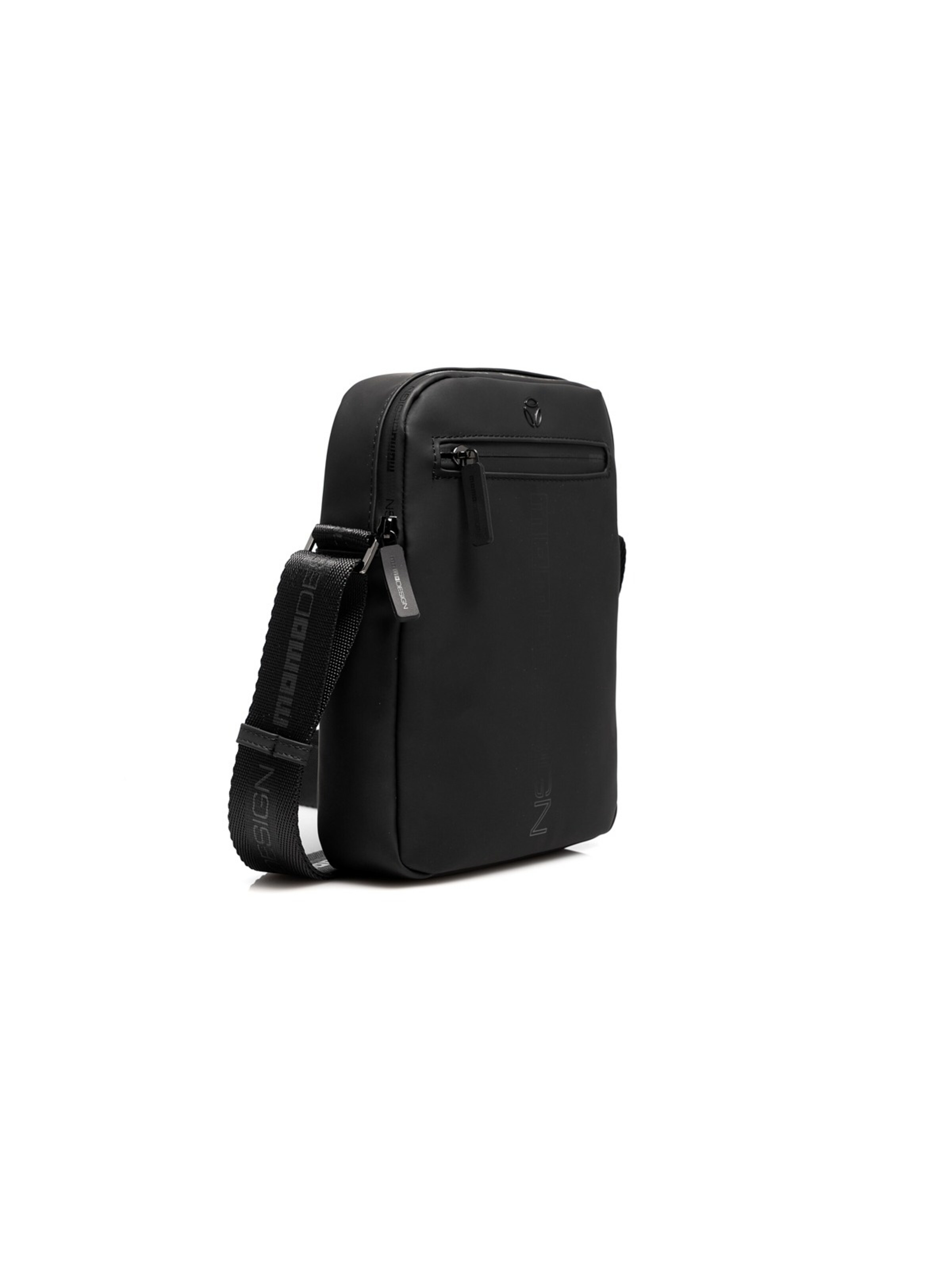 Borsa a tracolla 'Tracollina Messenger Bag Uomo Polyurethane - Borsa a Tracolla Design' di Momo Design in nero