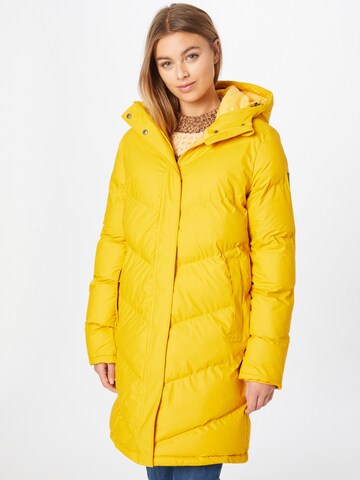 Derbe Winter Coat in Yellow: front